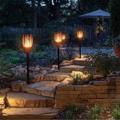 Solar Flame Torch Lamp