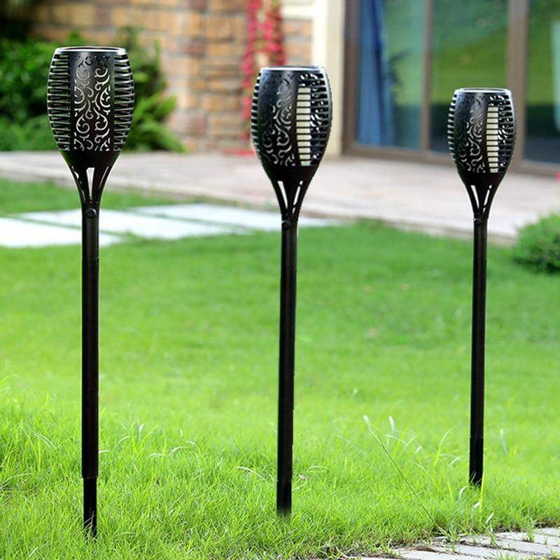 Solar Flame Torch Lamp