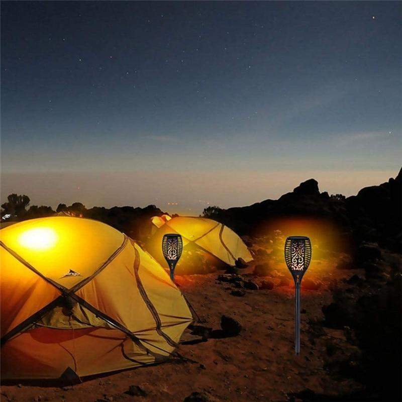 Solar Flame Torch Lamp
