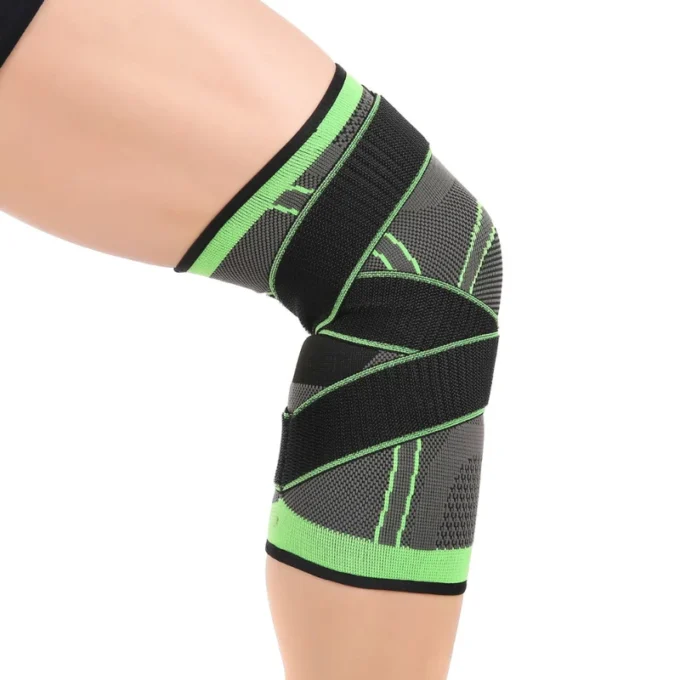 Pressurized & Elastic Knee Brace support ( PACK OF 2 PCS)
