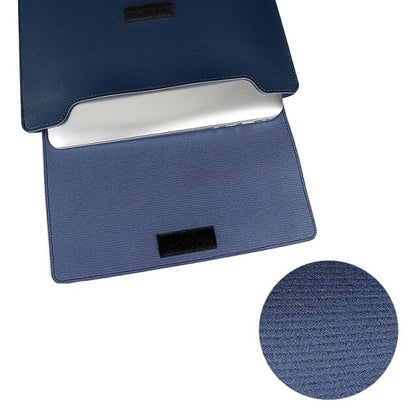 Soft Leather Laptop Sleeve & Stand For MacBook