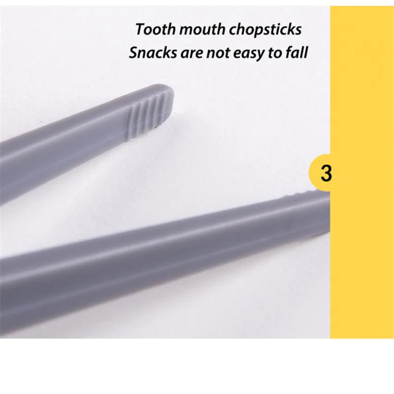 Wear-resistant Easy to Use Free-Hands Snack Chopsticks