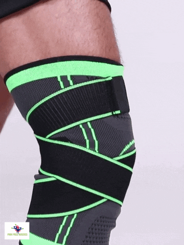 Pressurized & Elastic Knee Brace support ( PACK OF 2 PCS)