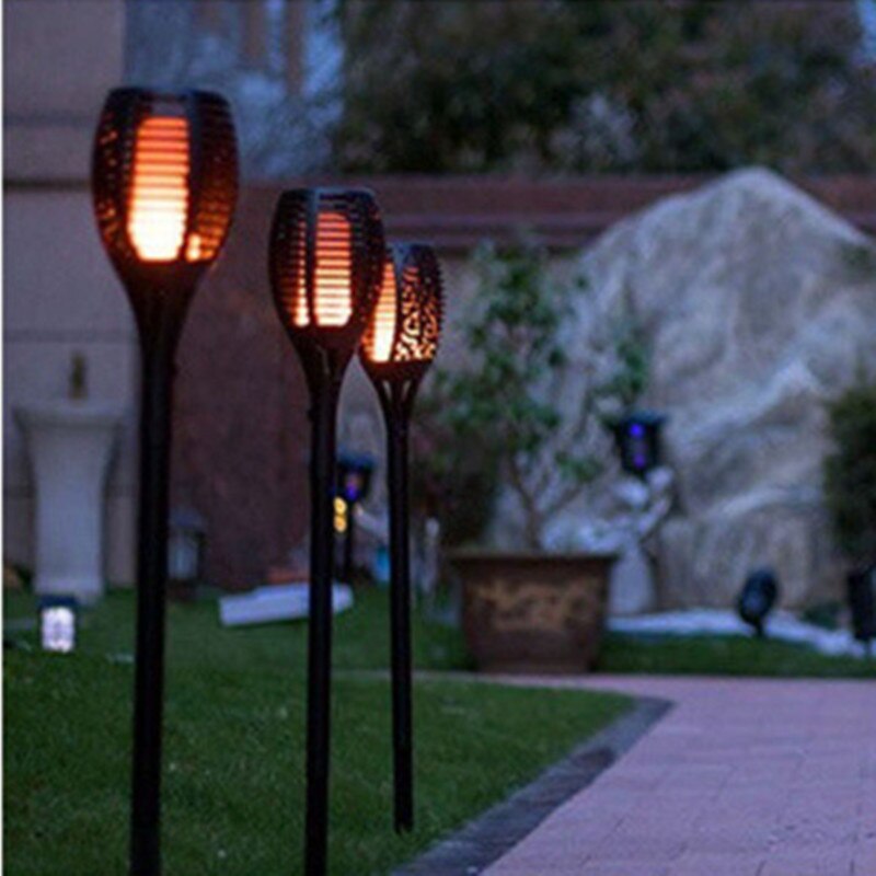 Solar Flame Torch Lamp