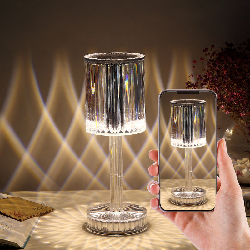 Diamond Table Lamp Crystal led Lamp Multicolour with remote control