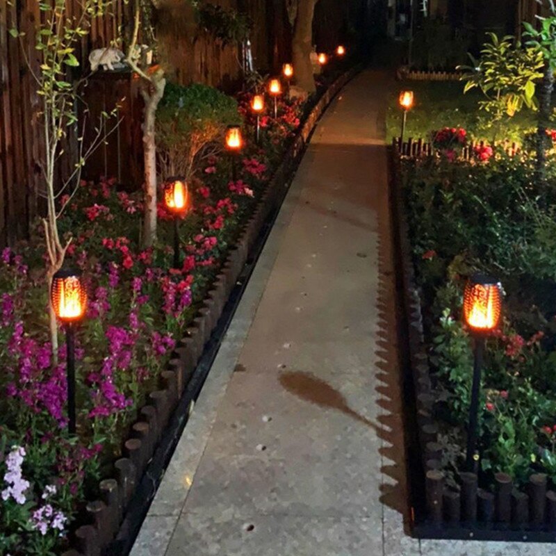 Solar Flame Torch Lamp